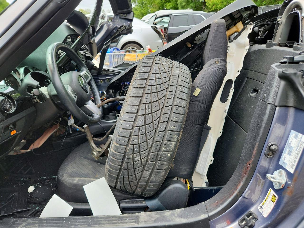 2006 Mazda Mx-5 Miata Gray vin: JM1NC25F760110204
