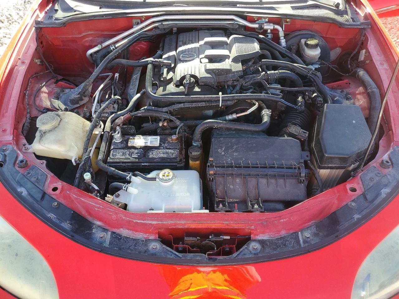 2006 Mazda Mx-5 Miata Red vin: JM1NC25F760110364