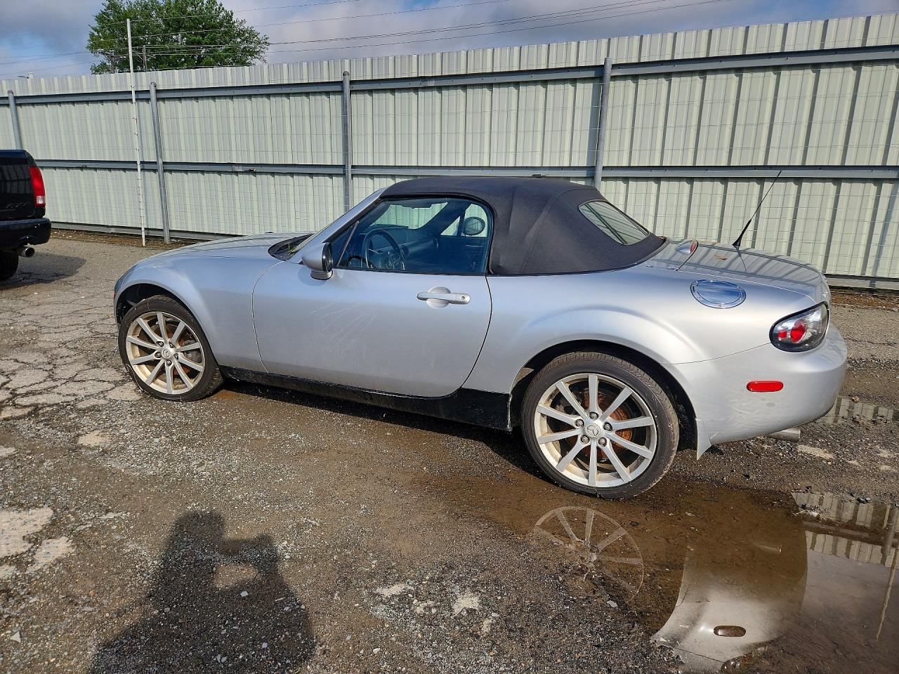 2006 Mazda Mx-5 Miata Silver vin: JM1NC25F760117668
