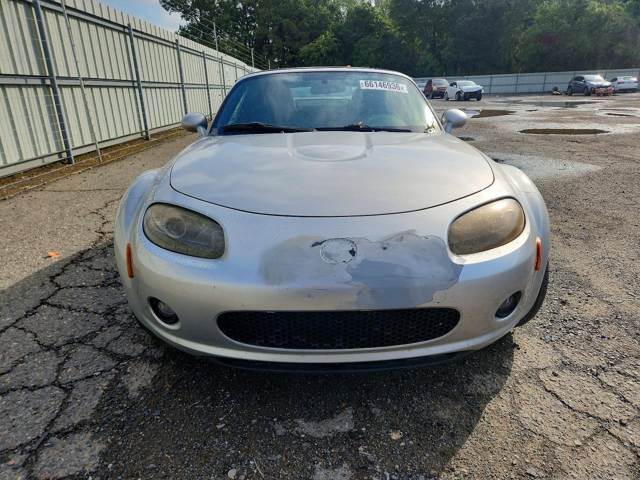2006 Mazda Mx-5 Miata Silver vin: JM1NC25F760117668