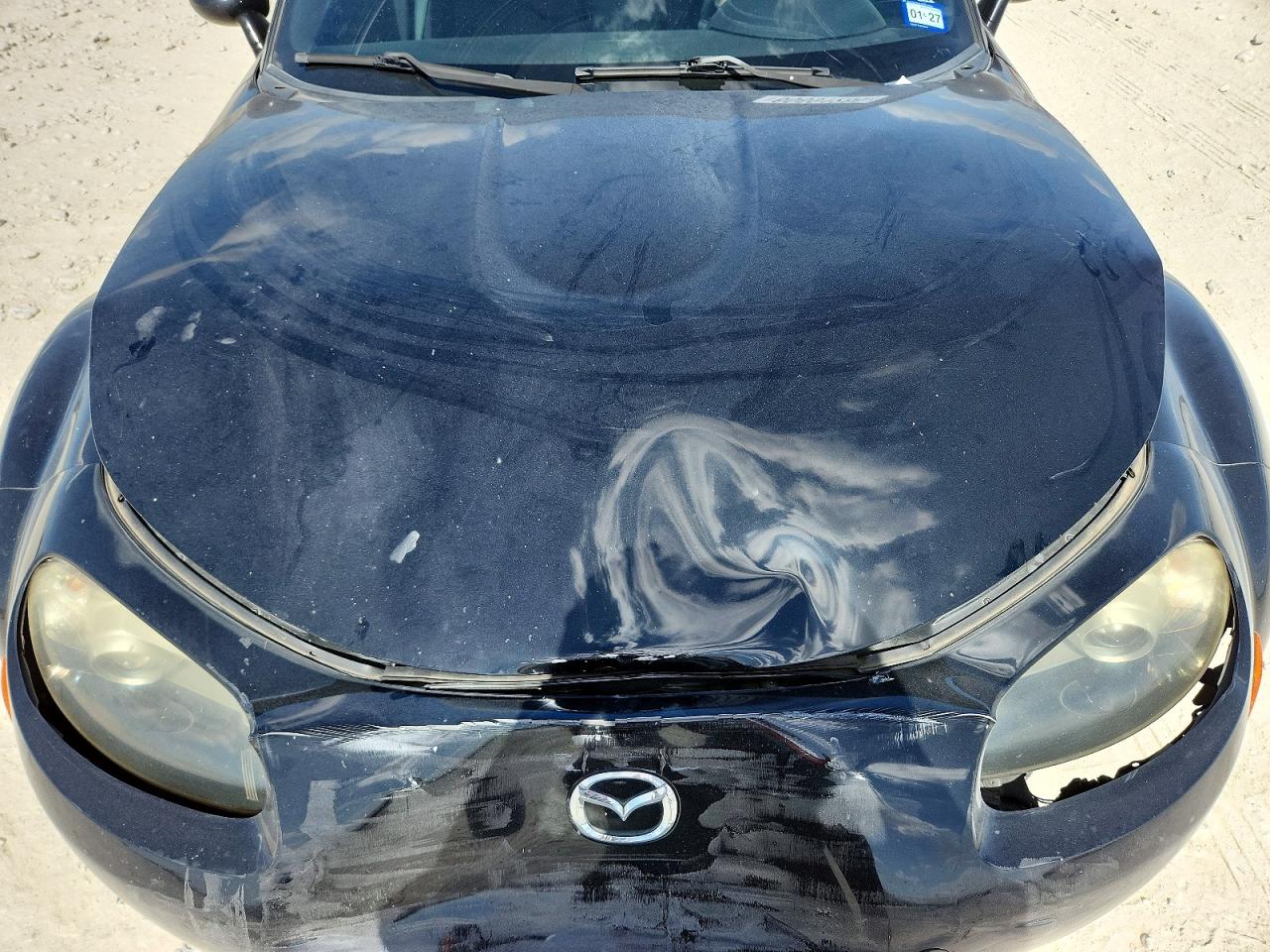 2006 Mazda Mx-5 Miata Black vin: JM1NC25F760120540