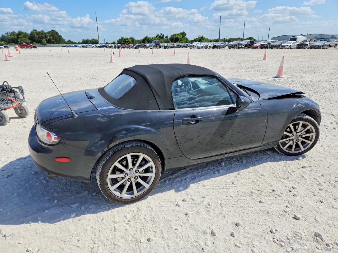 2006 Mazda Mx-5 Miata Black vin: JM1NC25F760120540