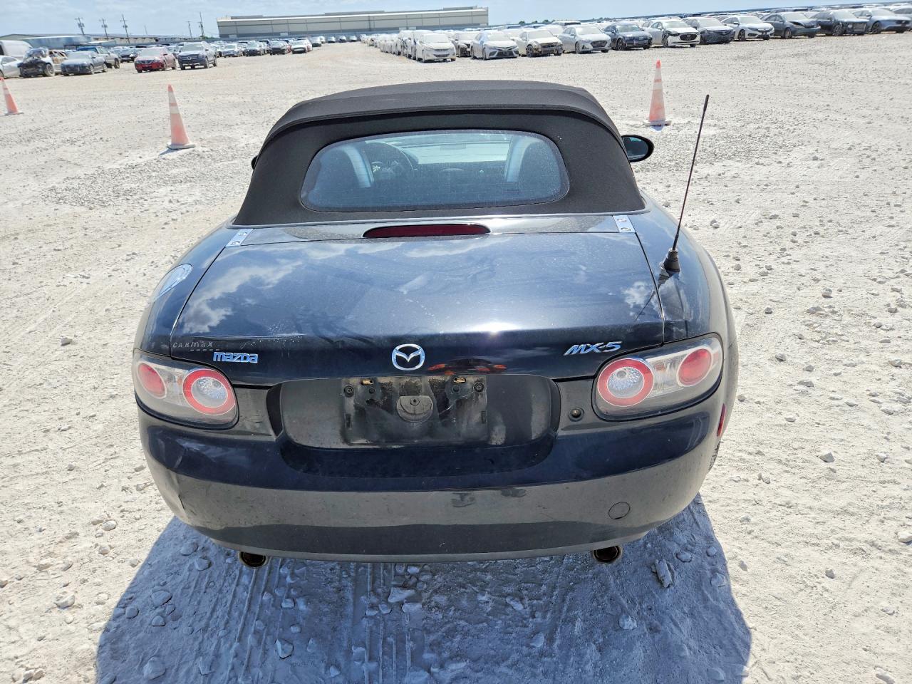 2006 Mazda Mx-5 Miata Black vin: JM1NC25F760120540