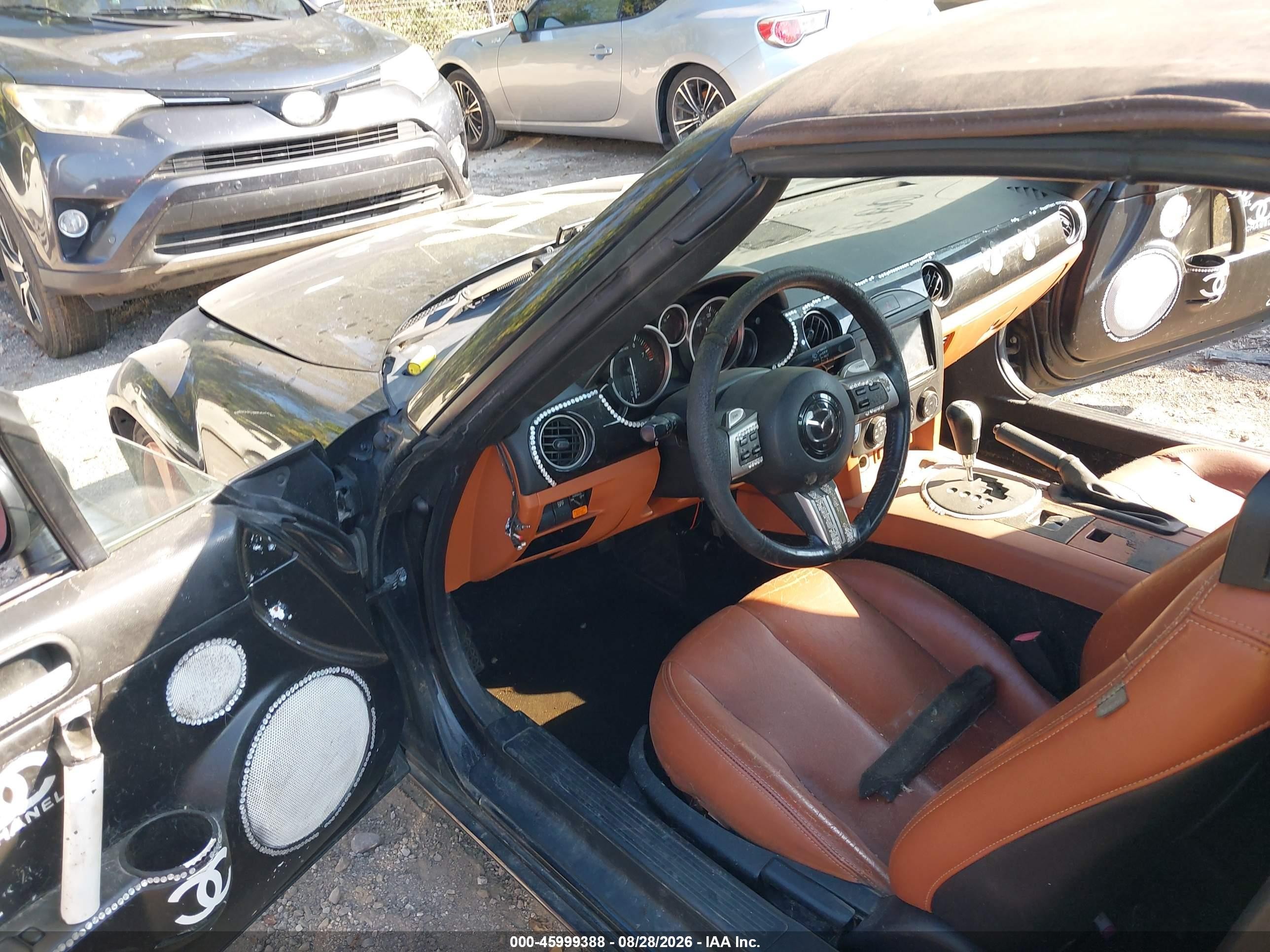 2007 Mazda Mx-5 Grand Touring Черный vin: JM1NC25F770132611