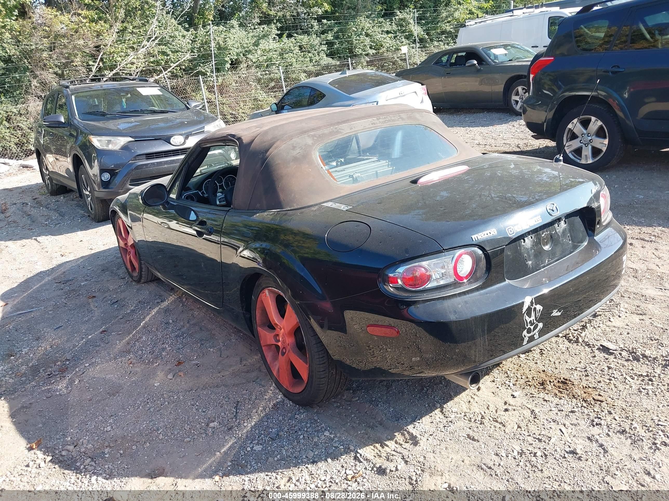 2007 Mazda Mx-5 Grand Touring Черный vin: JM1NC25F770132611