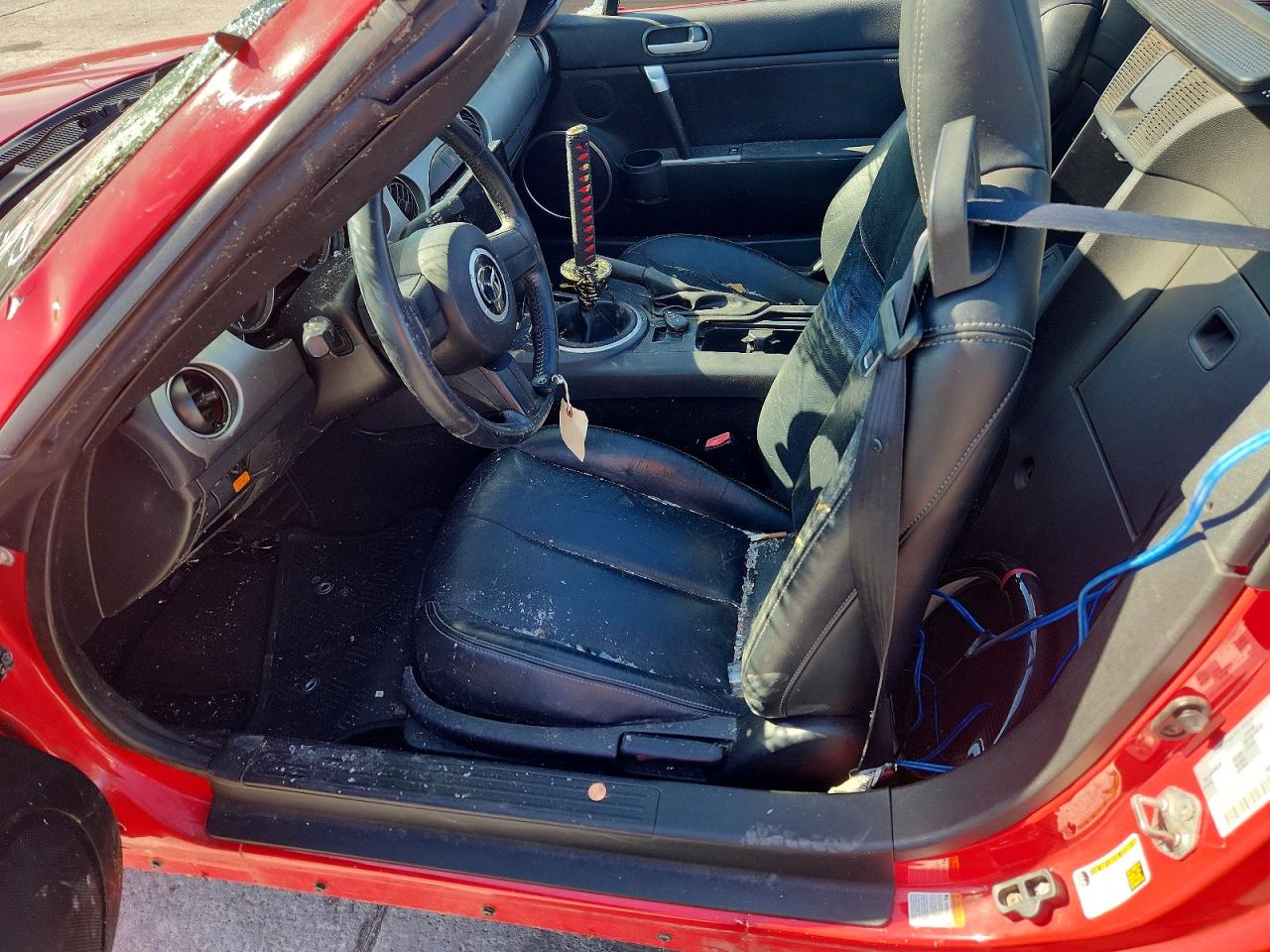 2009 Mazda Mx-5 Miata Красный vin: JM1NC25F790201574