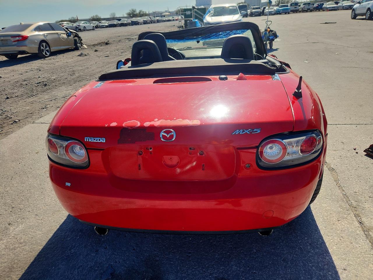 2009 Mazda Mx-5 Miata Красный vin: JM1NC25F790201574