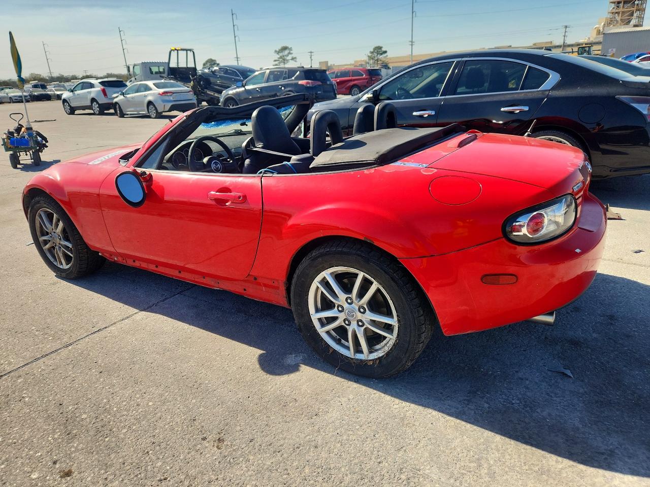 2009 Mazda Mx-5 Miata Красный vin: JM1NC25F790201574