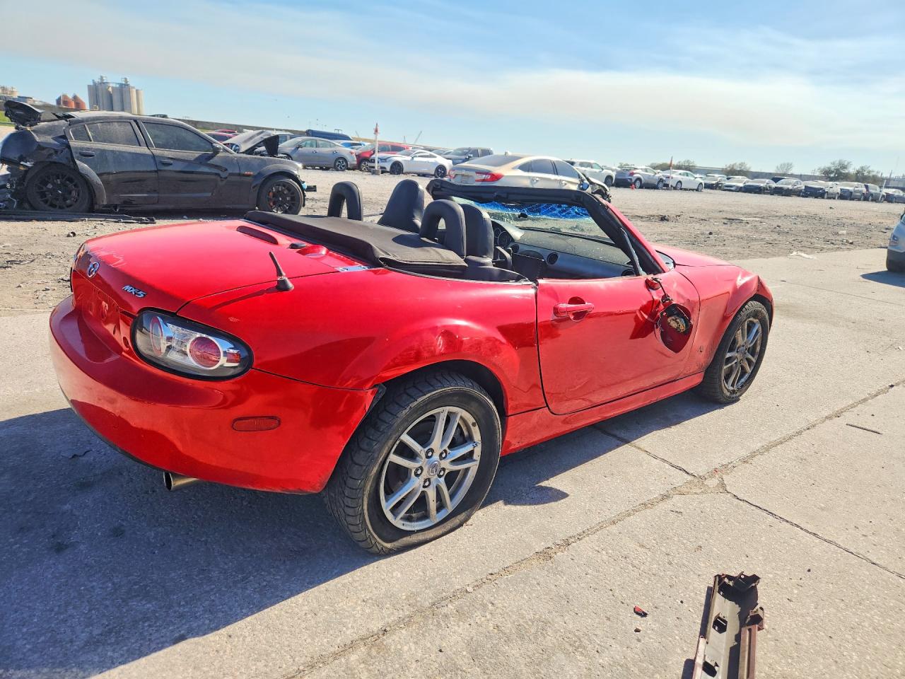 2009 Mazda Mx-5 Miata Красный vin: JM1NC25F790201574