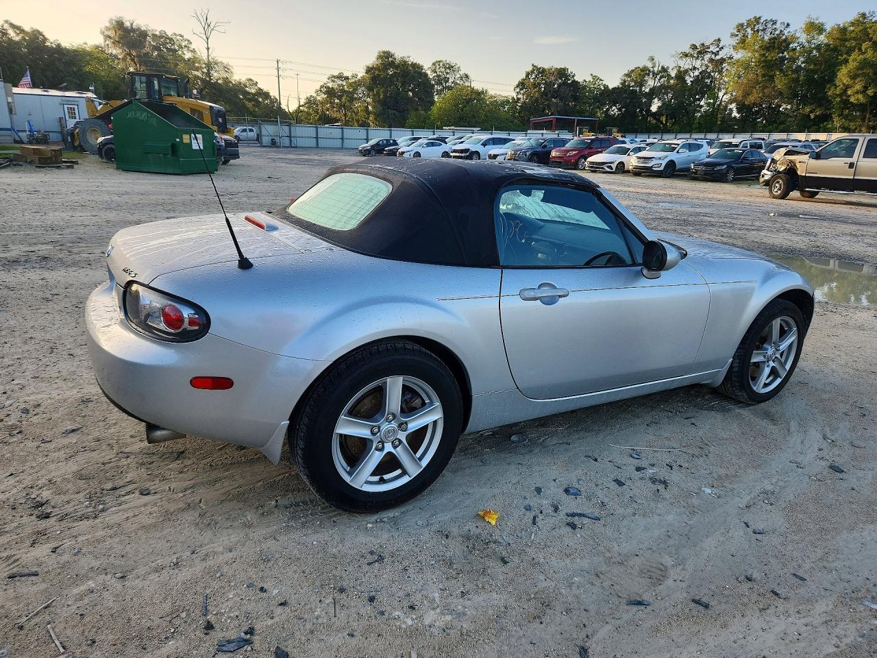 2006 Mazda Mx-5 Miata Silver vin: JM1NC25F860102645