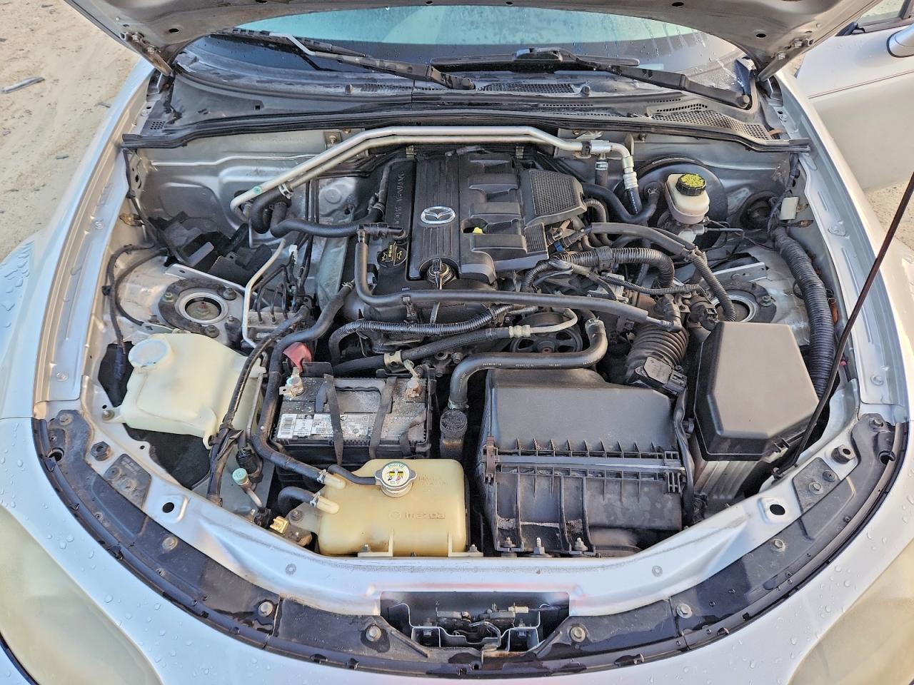 2006 Mazda Mx-5 Miata Silver vin: JM1NC25F860102645