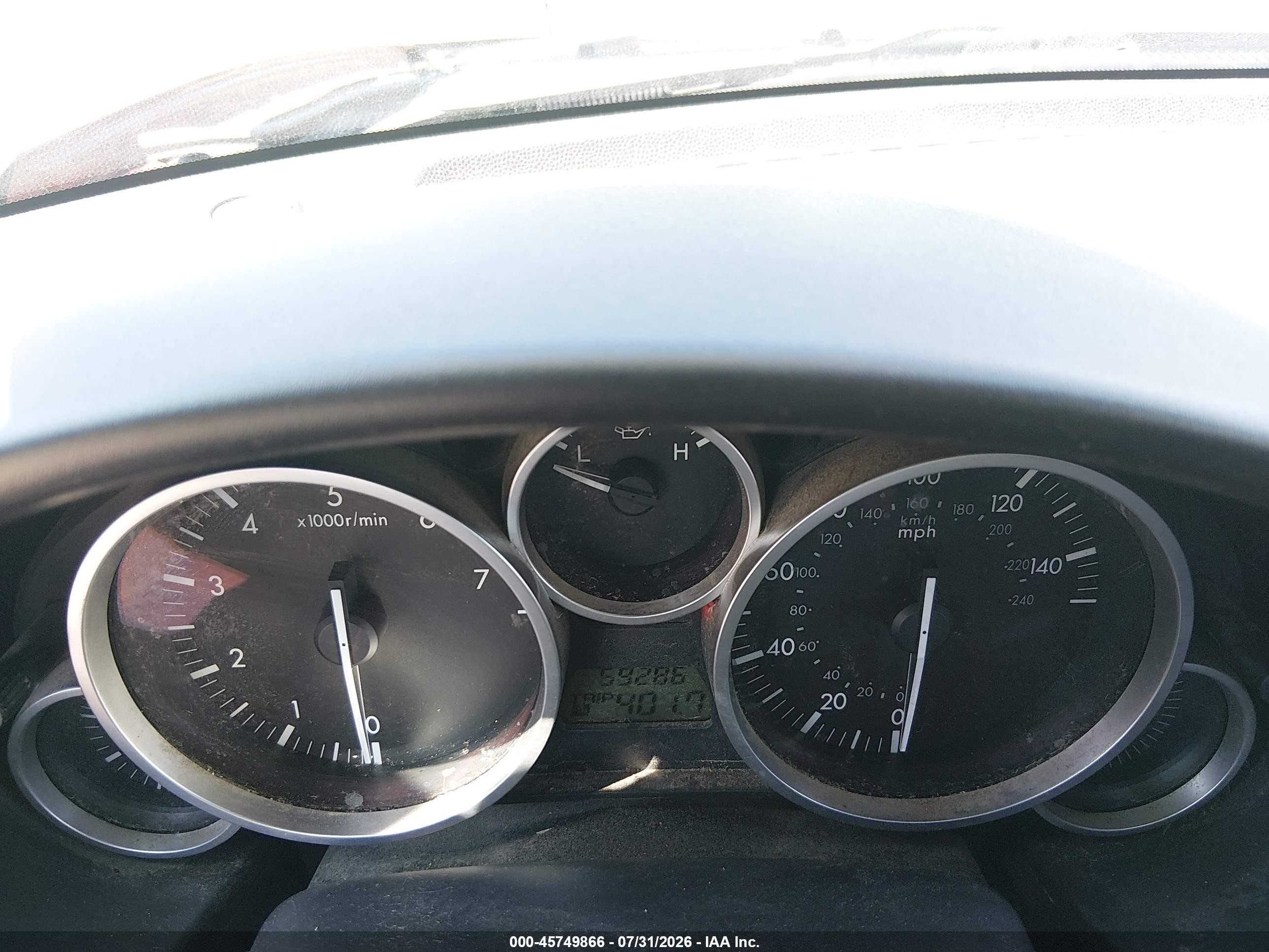 2006 Mazda Mx-5 Touring Maroon vin: JM1NC25F860111412