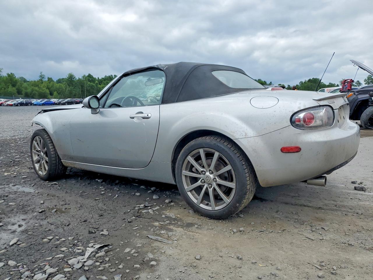 2007 Mazda Mx-5 Miata Серебряный vin: JM1NC25F870126347