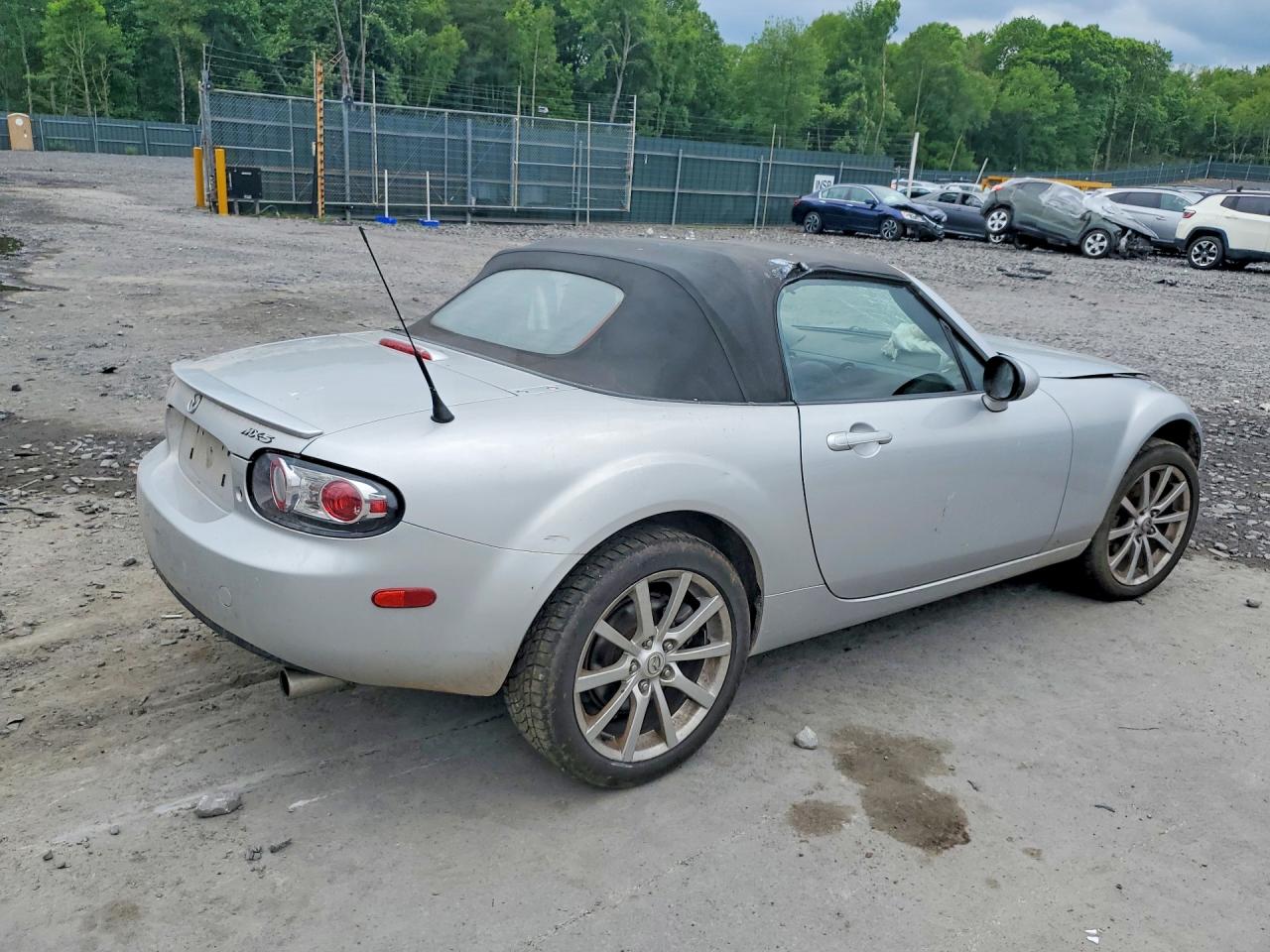 2007 Mazda Mx-5 Miata Серебряный vin: JM1NC25F870126347