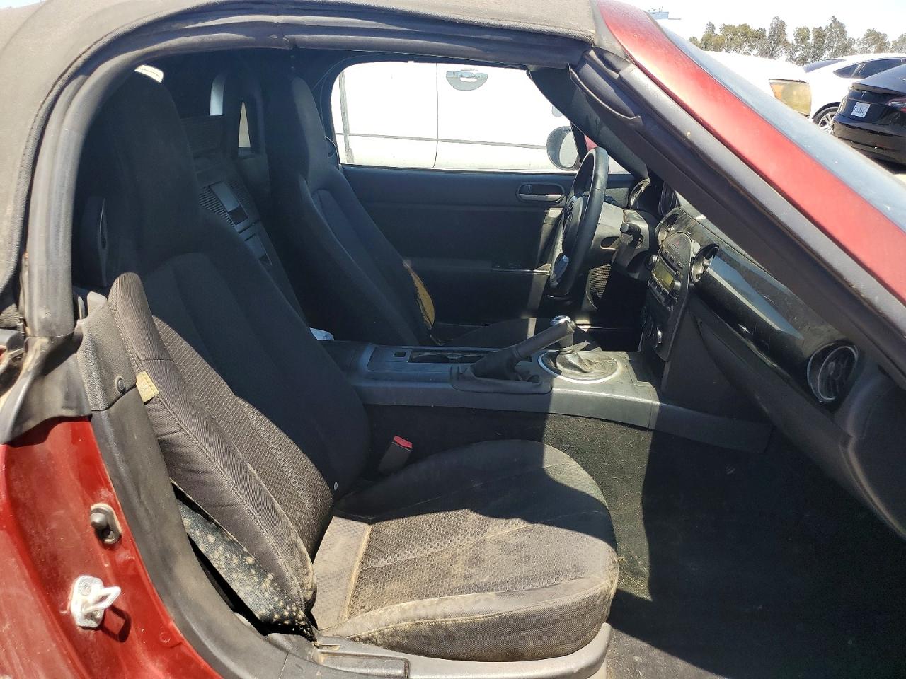 2007 Mazda Mx-5 Miata Бордовый vin: JM1NC25F870128776