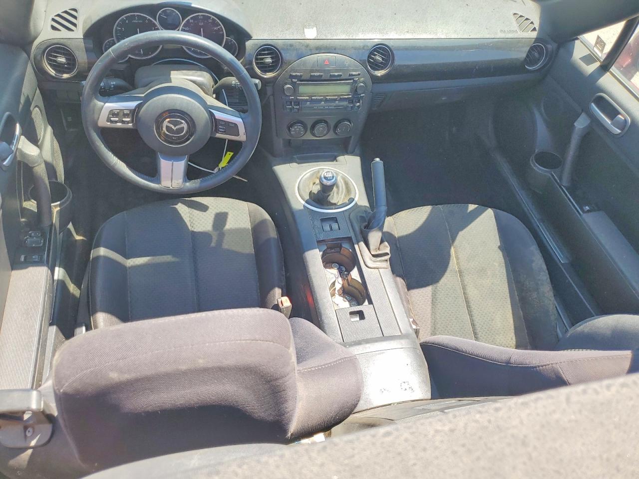 2007 Mazda Mx-5 Miata Бордовый vin: JM1NC25F870128776