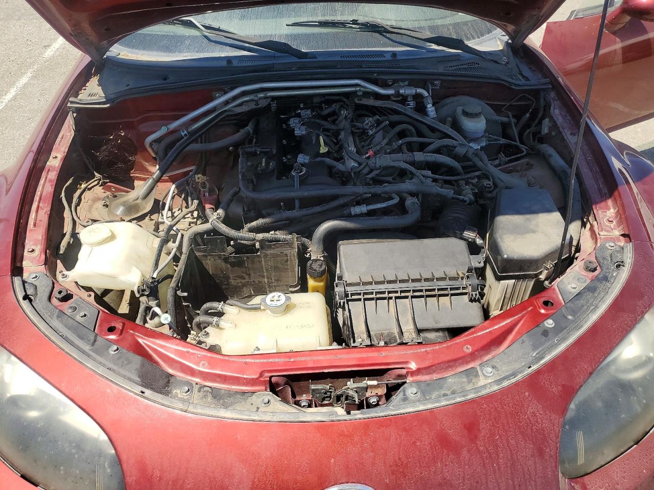 2007 Mazda Mx-5 Miata Бордовый vin: JM1NC25F870128776