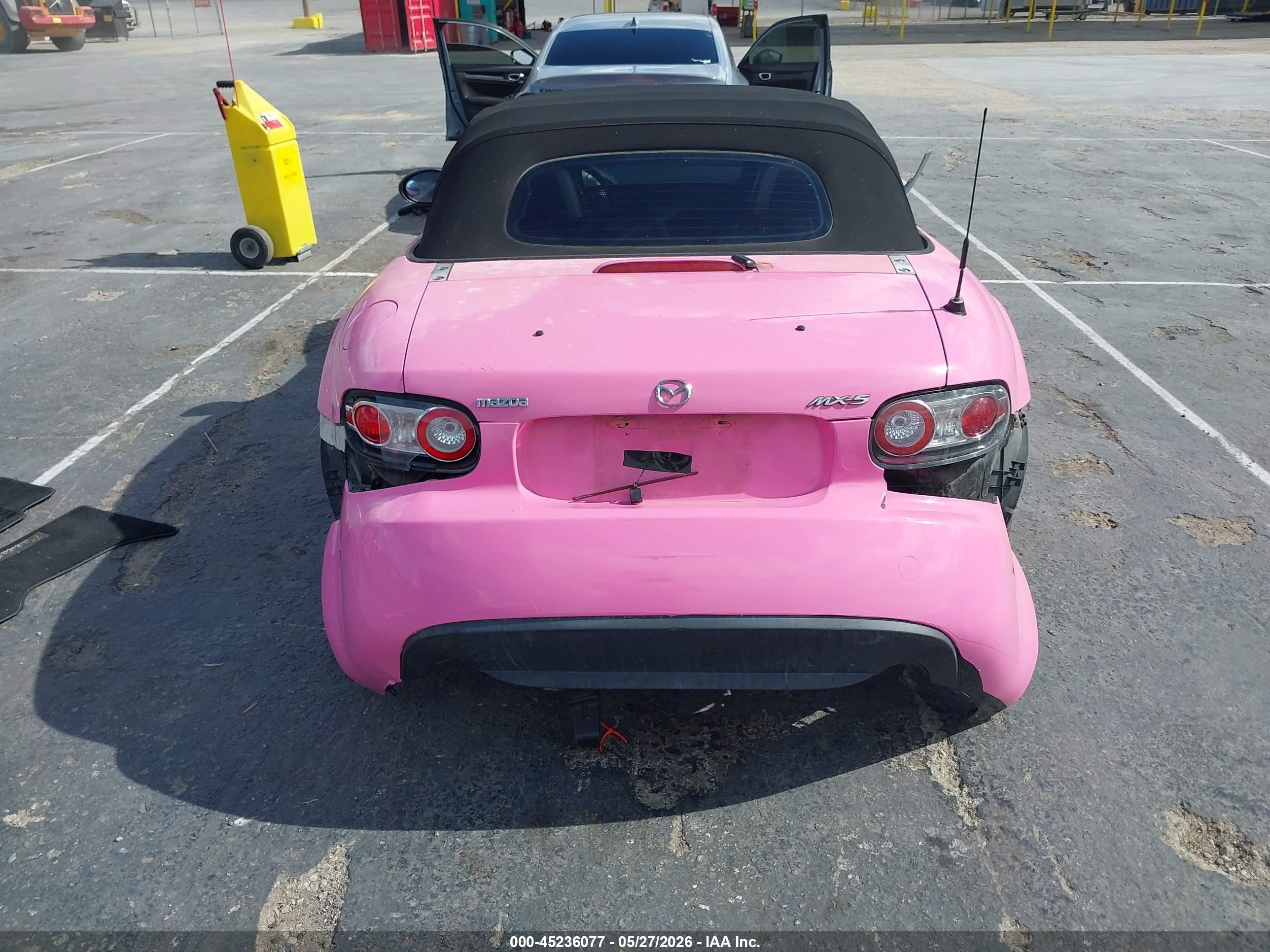 2007 Mazda Mx-5 Miata   Pink vin: JM1NC25F870130060