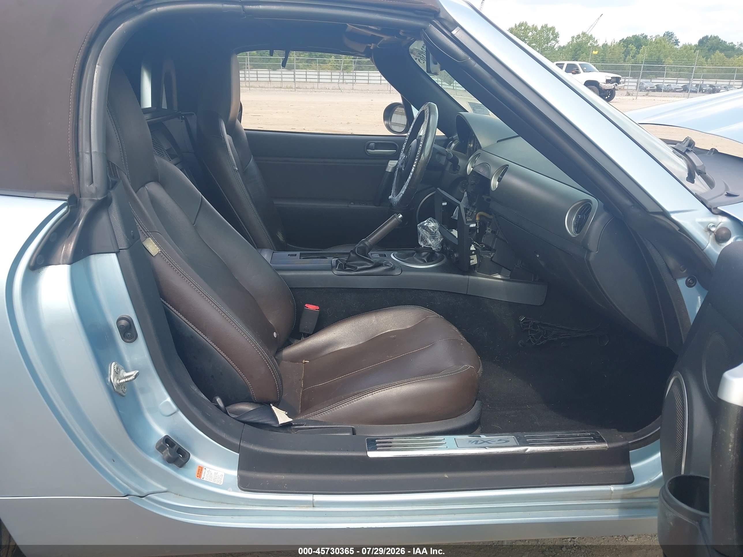 2008 Mazda Mx-5 Special Edition Синий vin: JM1NC25F880147264