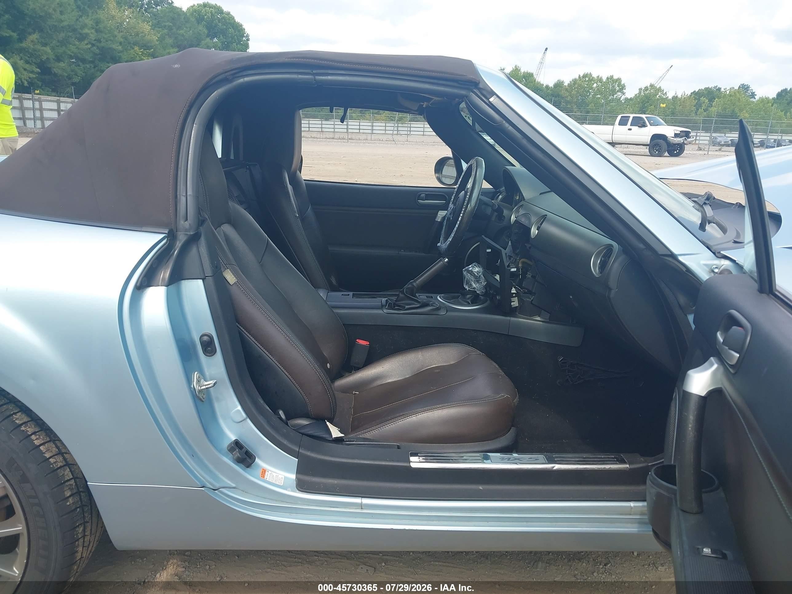 2008 Mazda Mx-5 Special Edition Синий vin: JM1NC25F880147264