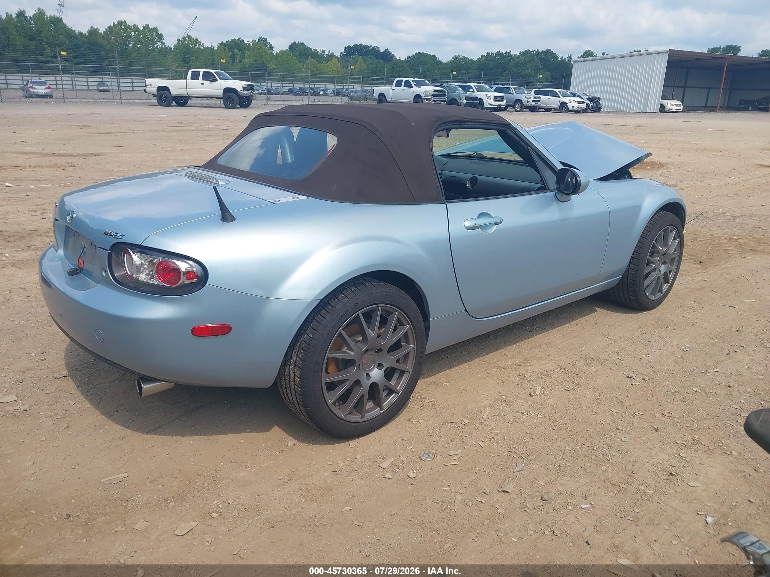 2008 Mazda Mx-5 Special Edition Синий vin: JM1NC25F880147264