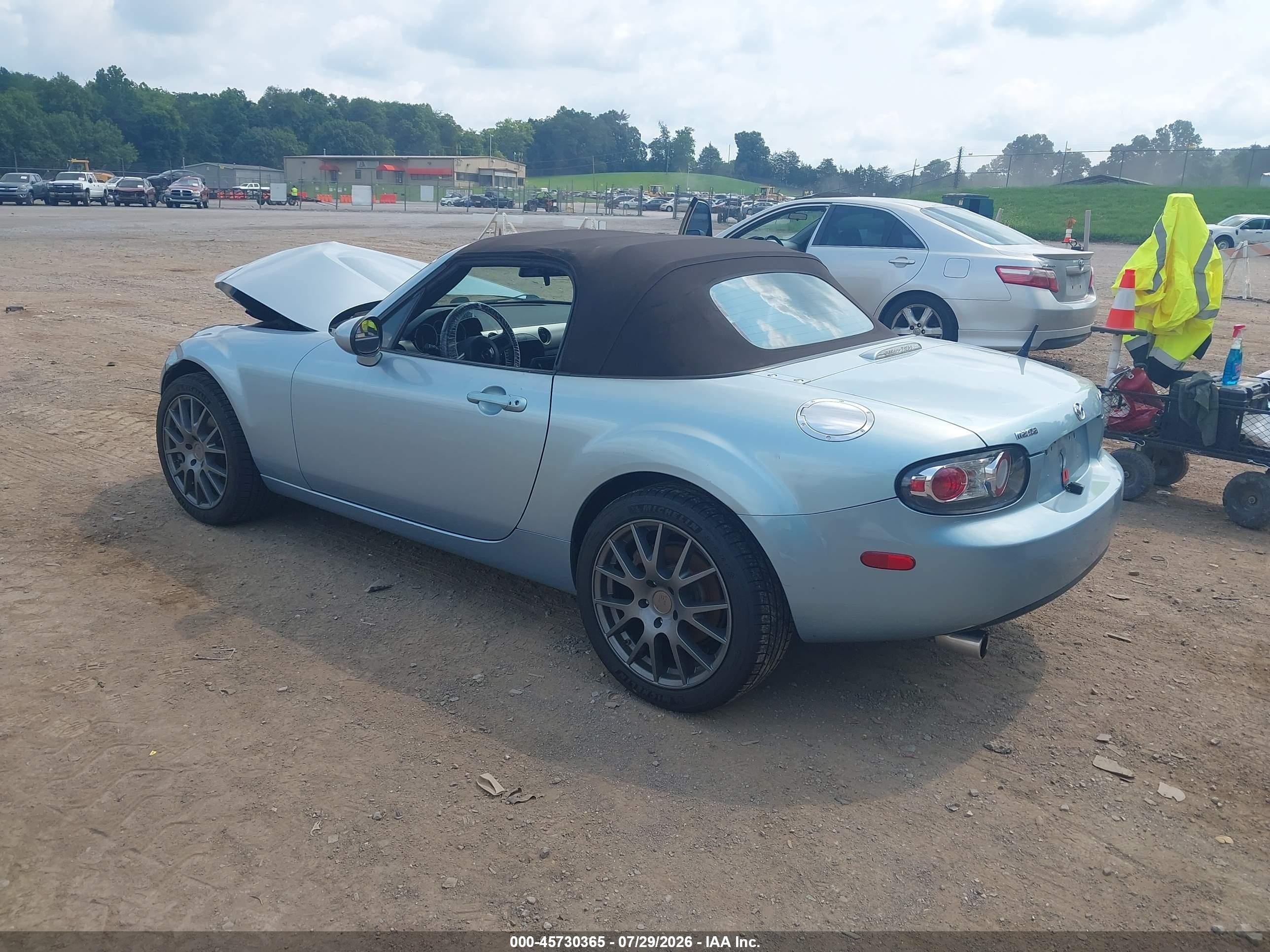 2008 Mazda Mx-5 Special Edition Синий vin: JM1NC25F880147264