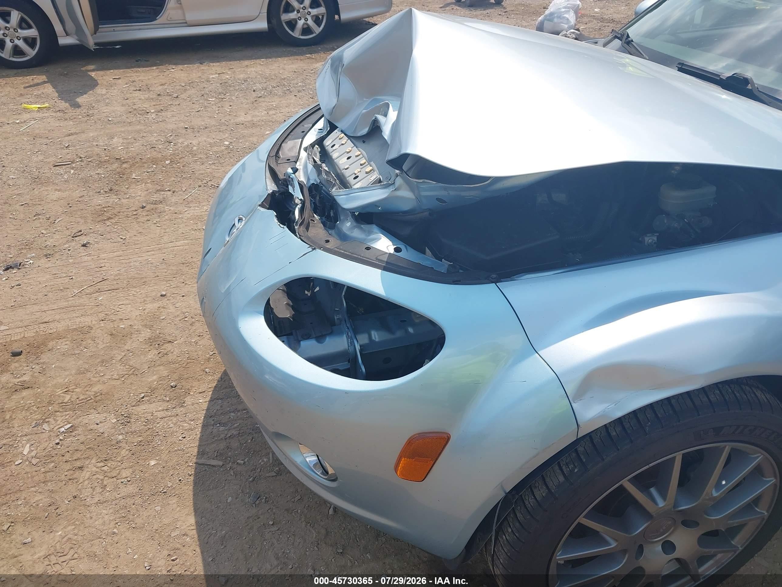2008 Mazda Mx-5 Special Edition Синий vin: JM1NC25F880147264