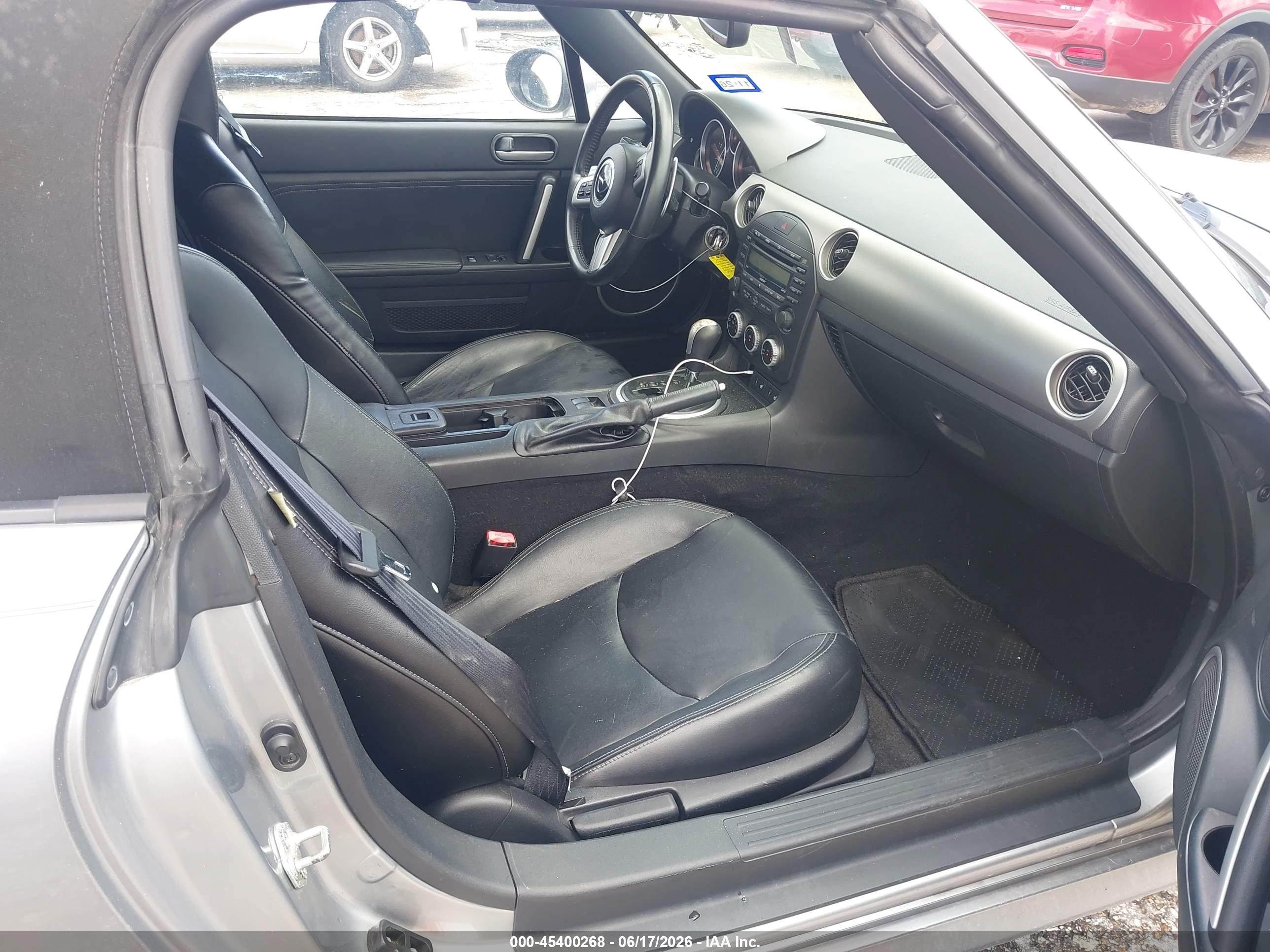 2009 Mazda Mx-5 Miata Grand Touring Серебряный vin: JM1NC25F890201101