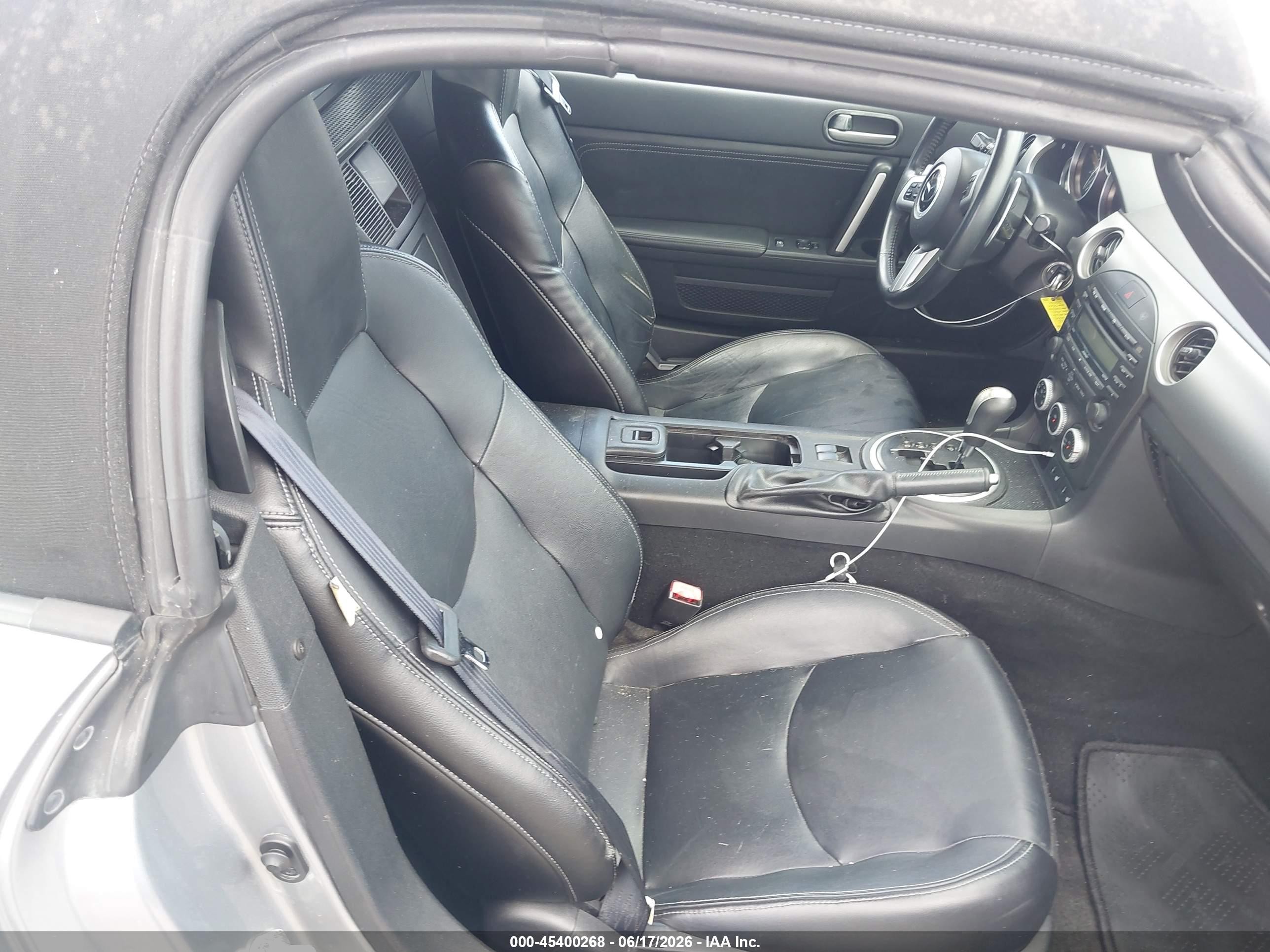 2009 Mazda Mx-5 Miata Grand Touring Серебряный vin: JM1NC25F890201101