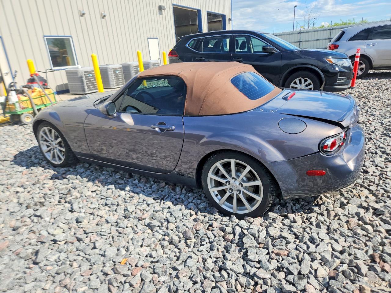 2006 Mazda Mx-5 Miata Gray vin: JM1NC25F960107045
