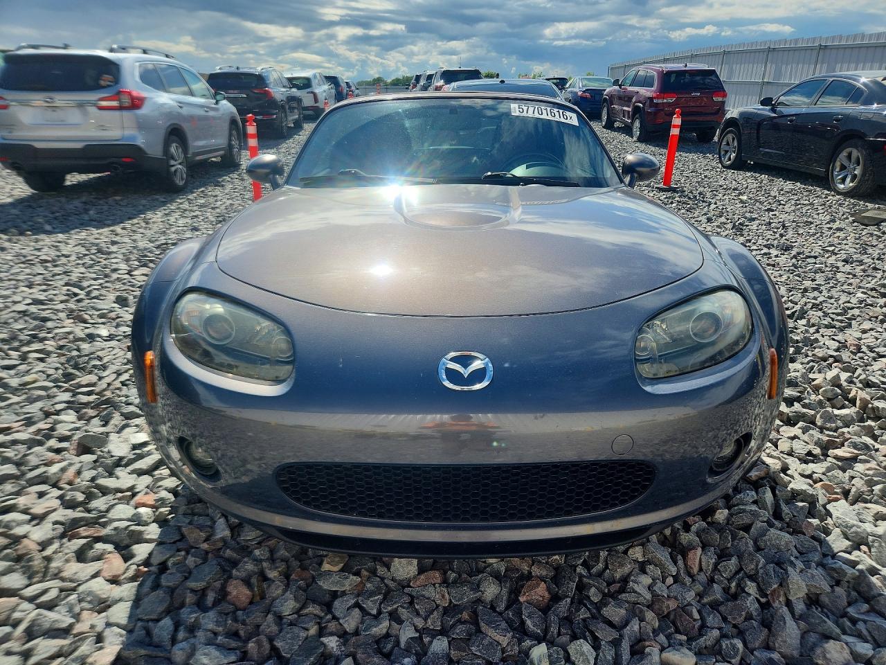 2006 Mazda Mx-5 Miata Gray vin: JM1NC25F960107045