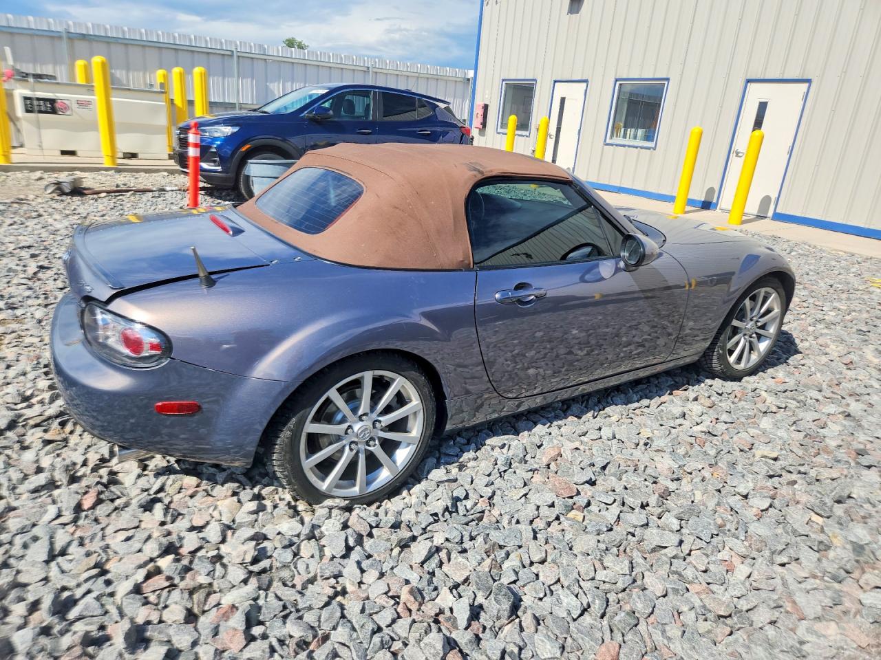 2006 Mazda Mx-5 Miata Gray vin: JM1NC25F960107045