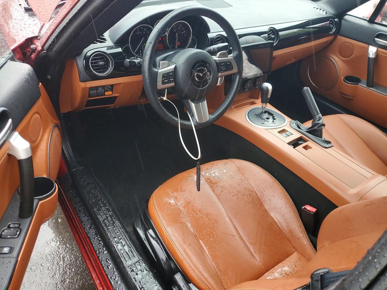 2006 Mazda Mx-5 Miata Red vin: JM1NC25F960113816