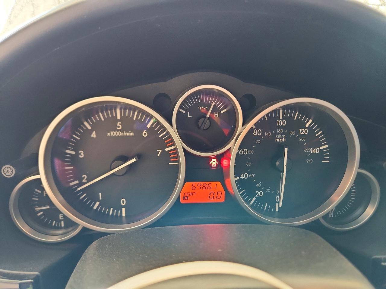 2007 Mazda Mx-5 Miata Blue vin: JM1NC25F970126857