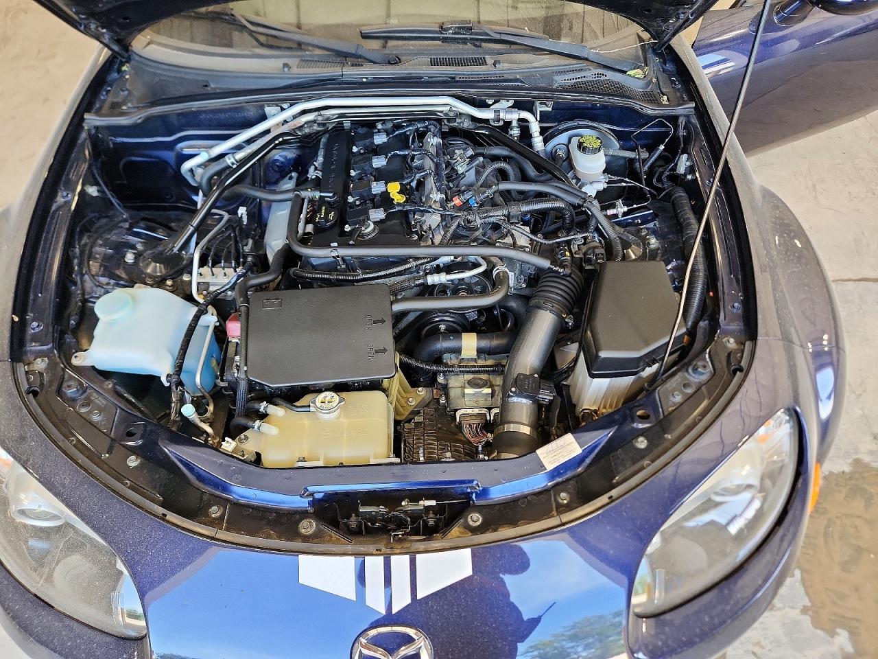 2007 Mazda Mx-5 Miata Blue vin: JM1NC25F970126857