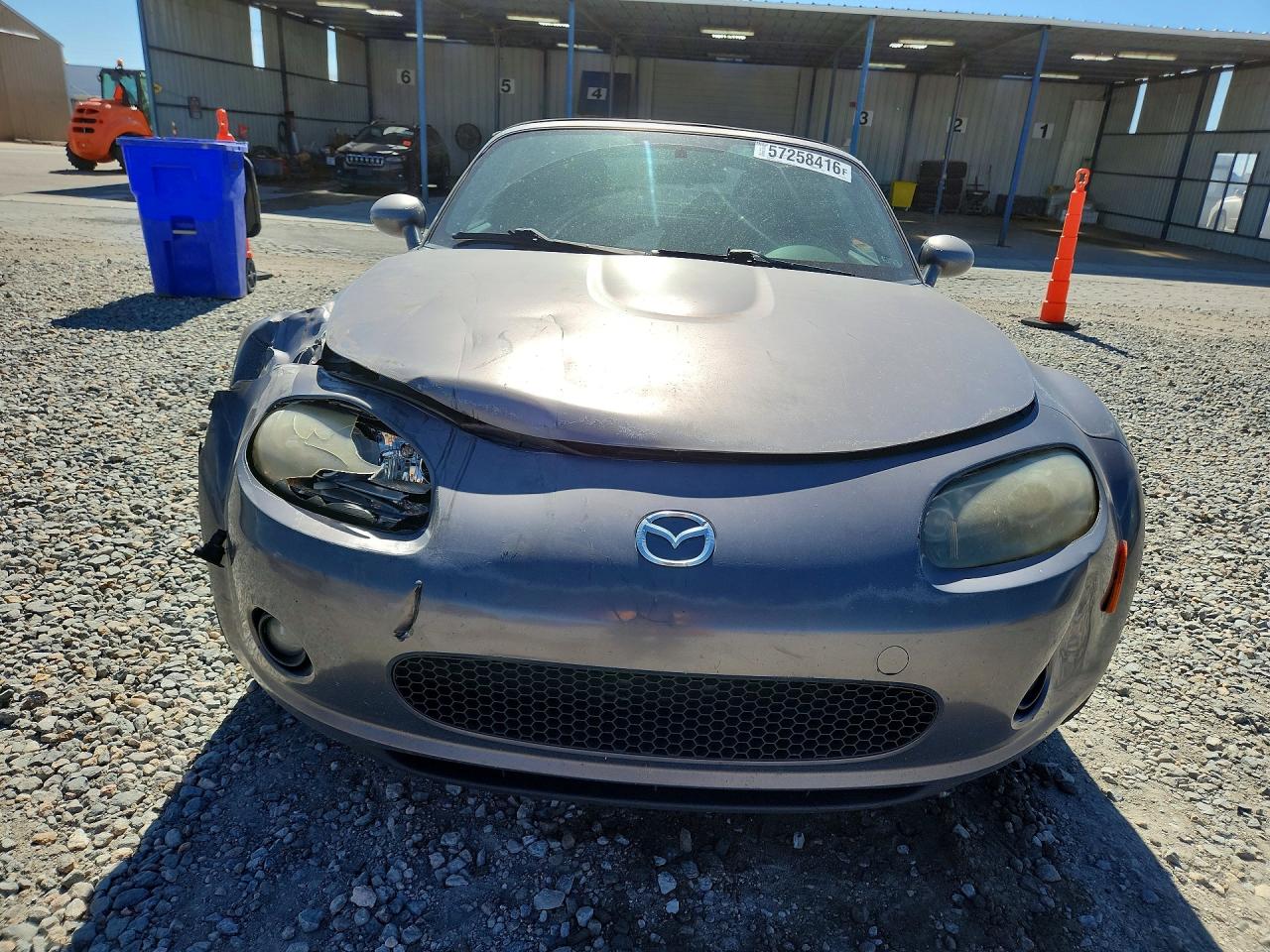 2007 Mazda Mx-5 Miata Серый vin: JM1NC25F970126910