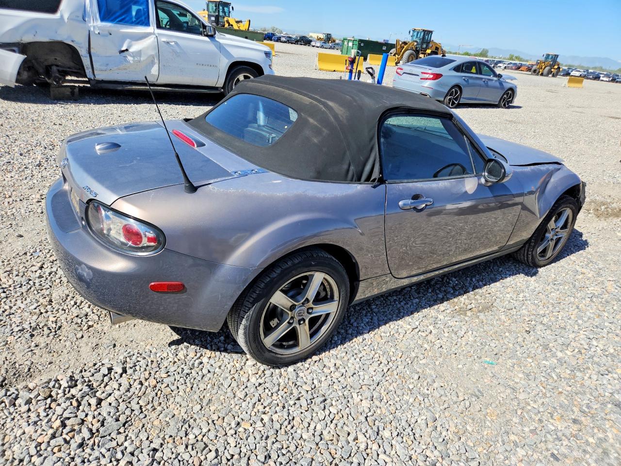 2007 Mazda Mx-5 Miata Серый vin: JM1NC25F970126910