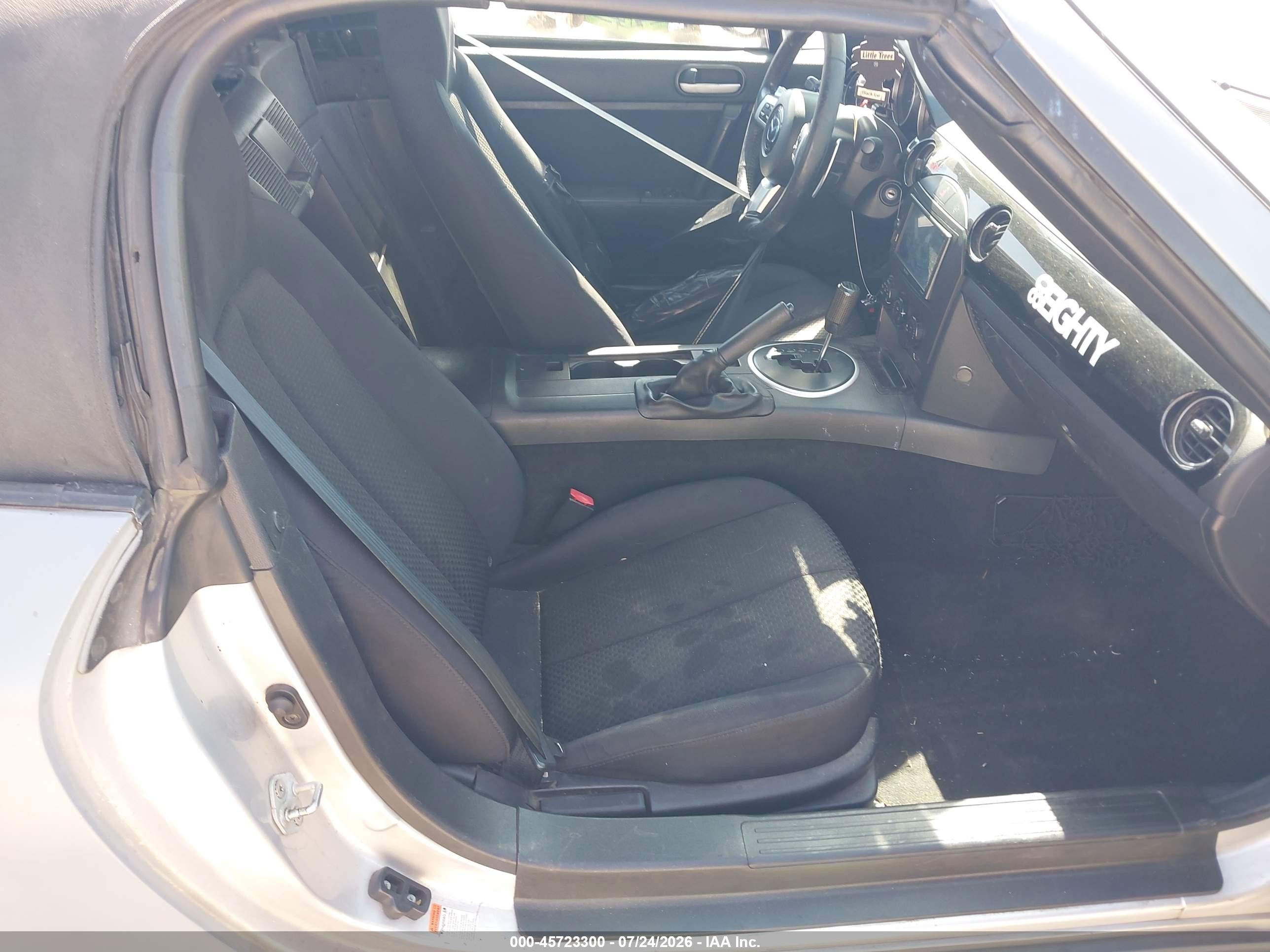 2007 Mazda Mx-5 Touring Gray vin: JM1NC25F970131590