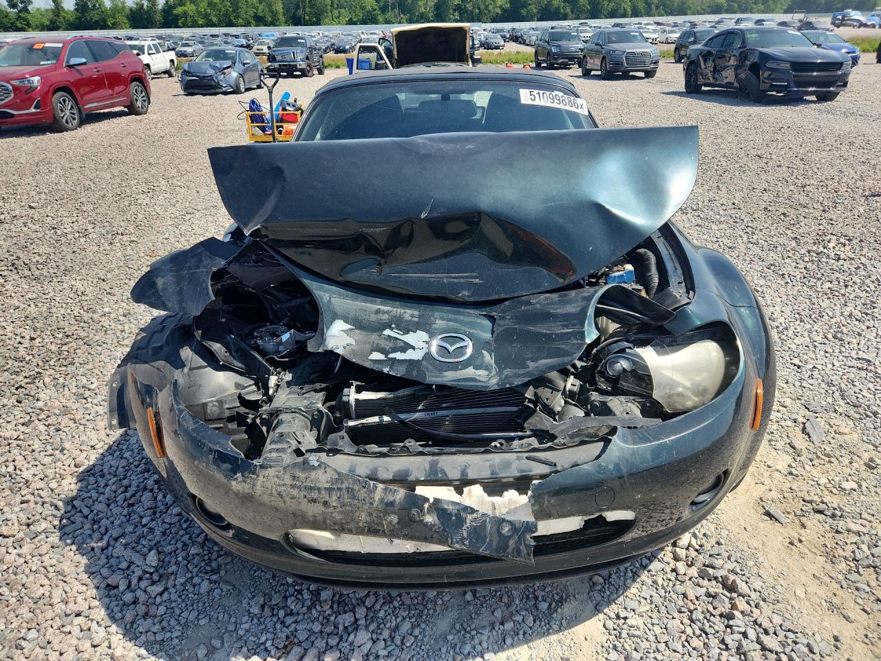 2007 Mazda Mx-5 Miata Green vin: JM1NC25FX70126009