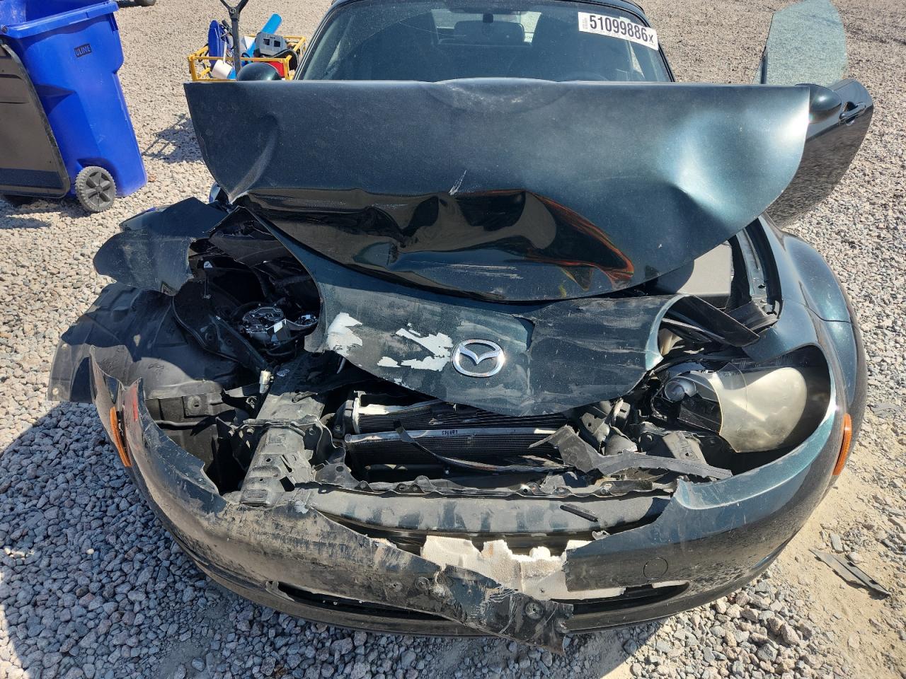 2007 Mazda Mx-5 Miata Green vin: JM1NC25FX70126009