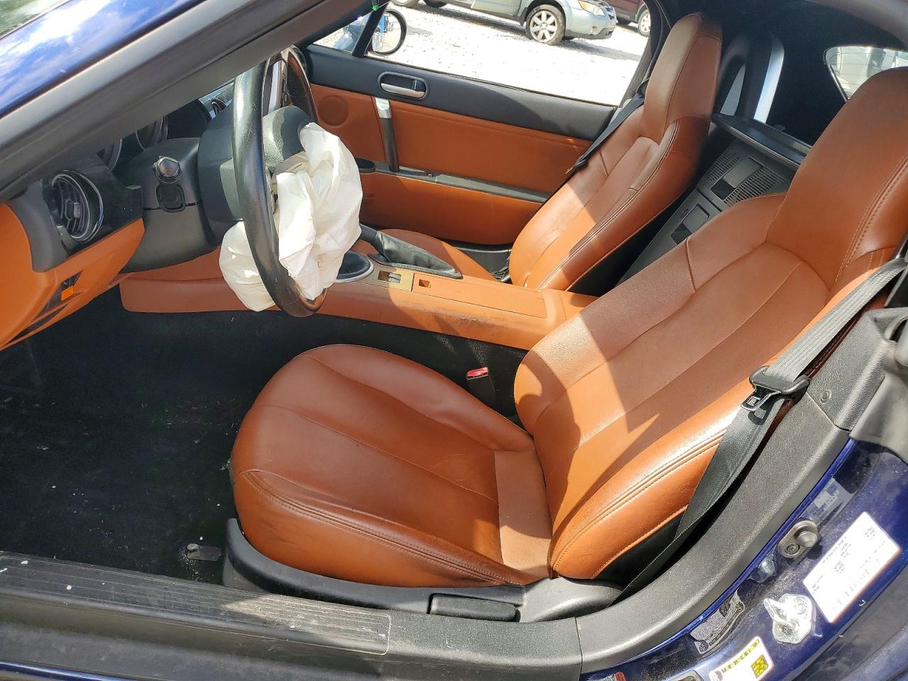 2007 Mazda Mx-5 Miata Синий vin: JM1NC25FX70133803