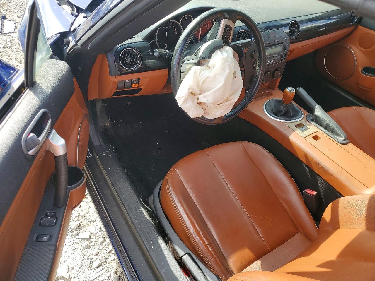 2007 Mazda Mx-5 Miata Синий vin: JM1NC25FX70133803