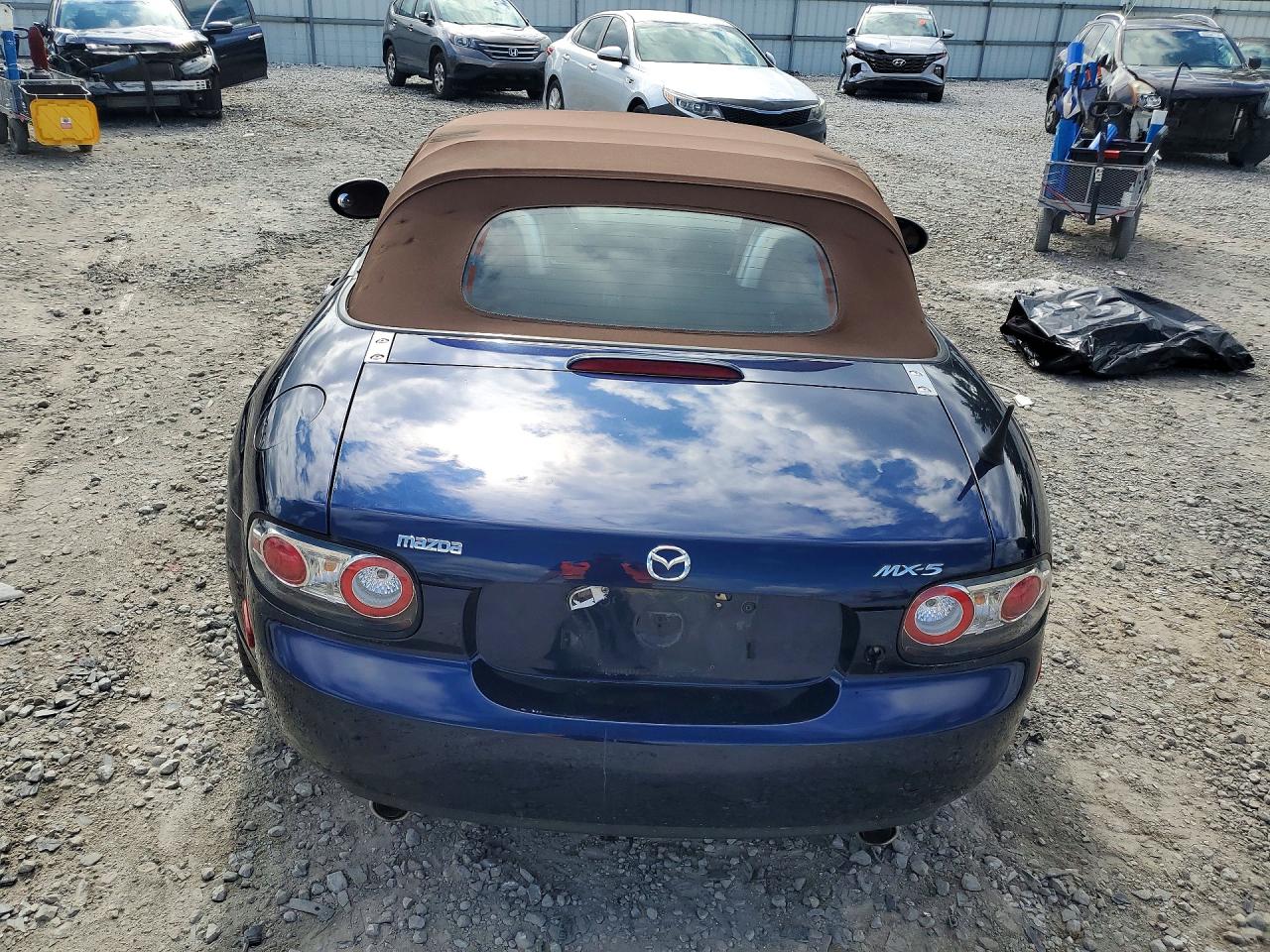 2007 Mazda Mx-5 Miata Синий vin: JM1NC25FX70133803