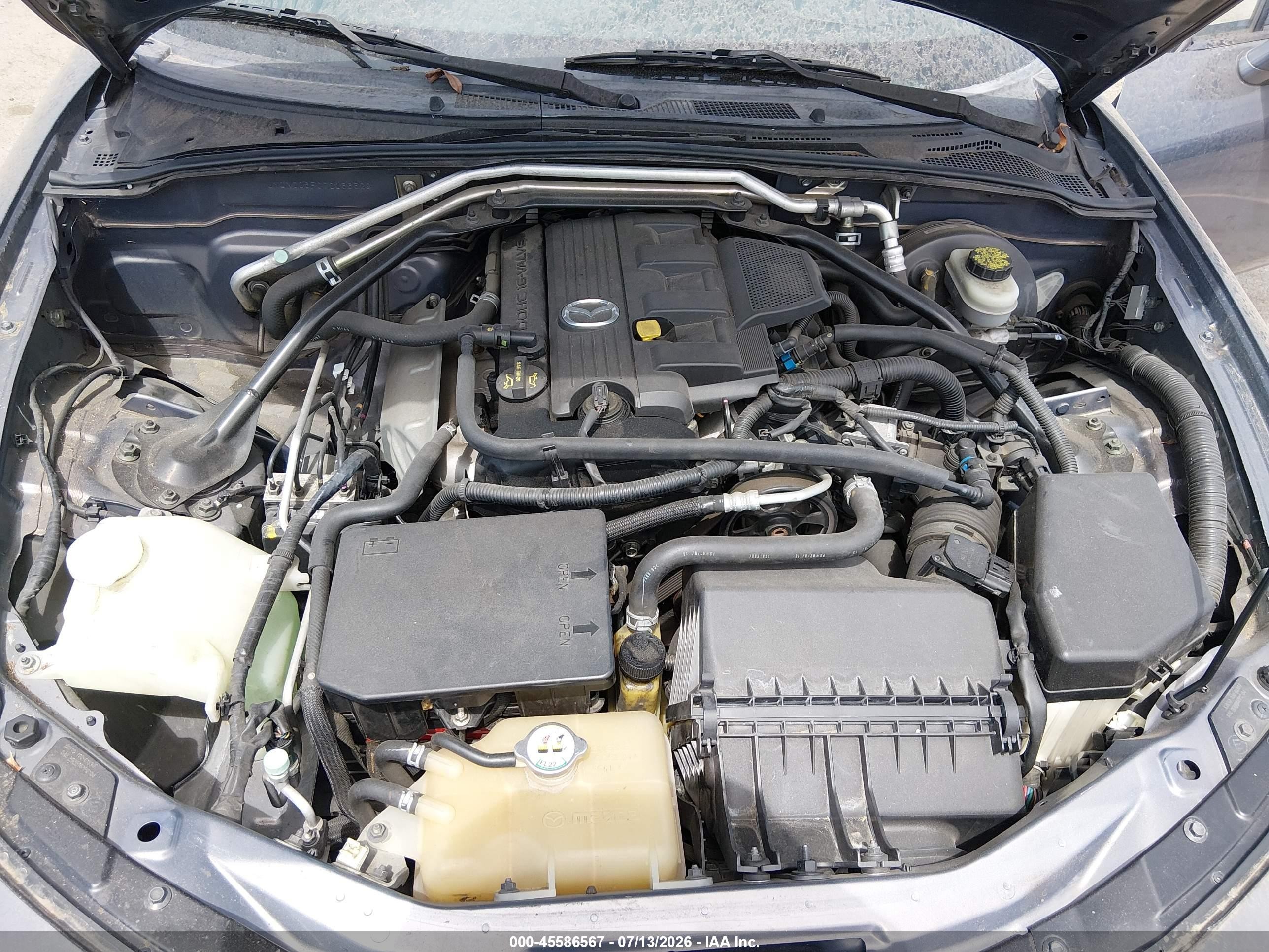 2007 Mazda Mx-5 Grand Touring Silver vin: JM1NC26F070136529