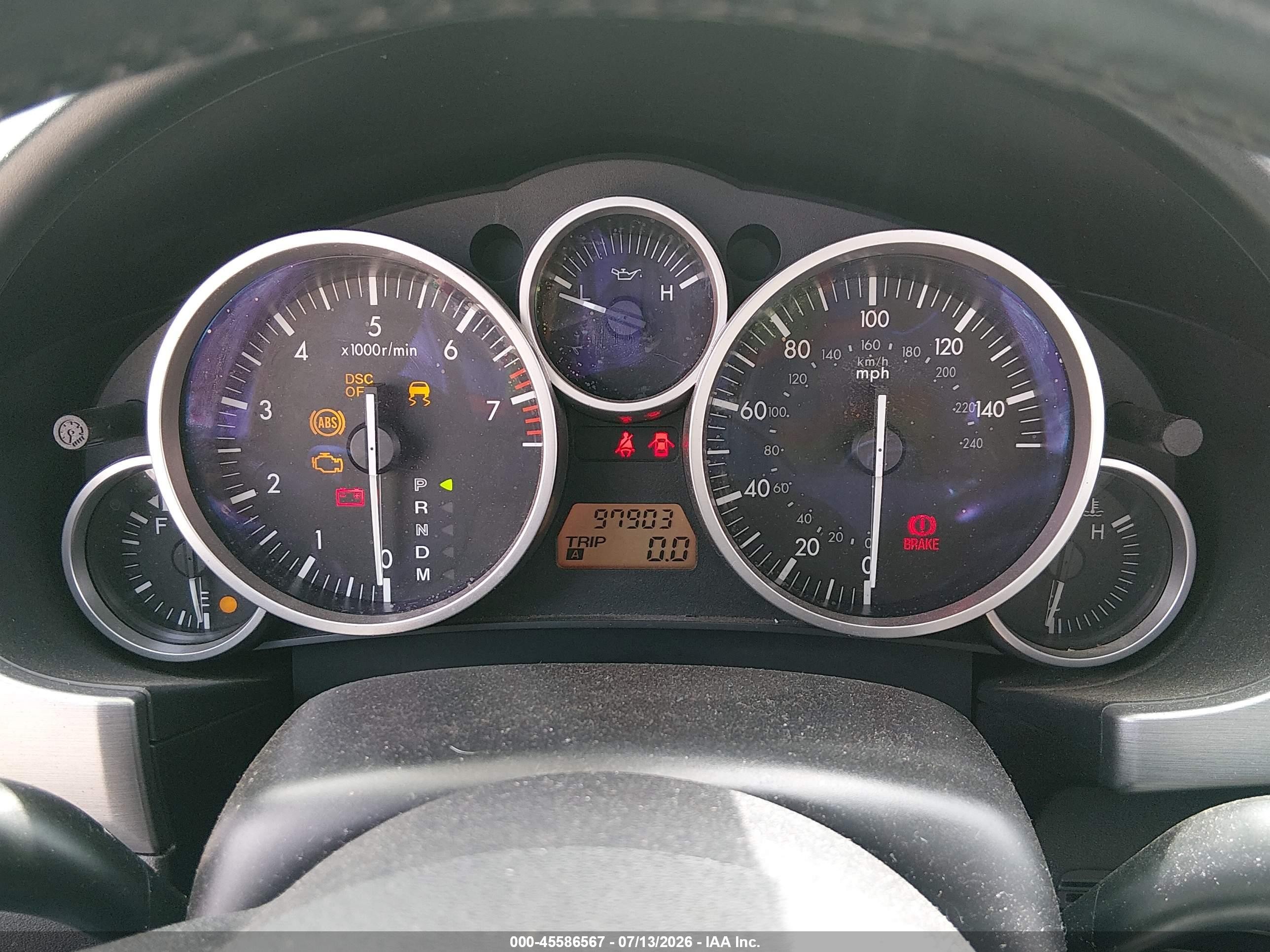 2007 Mazda Mx-5 Grand Touring Silver vin: JM1NC26F070136529