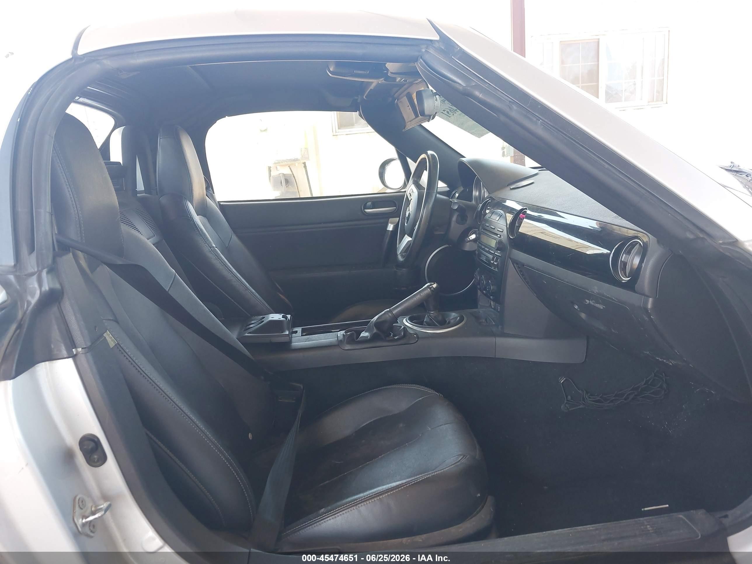 2008 Mazda Mx-5 Grand Touring Silver vin: JM1NC26F080141862