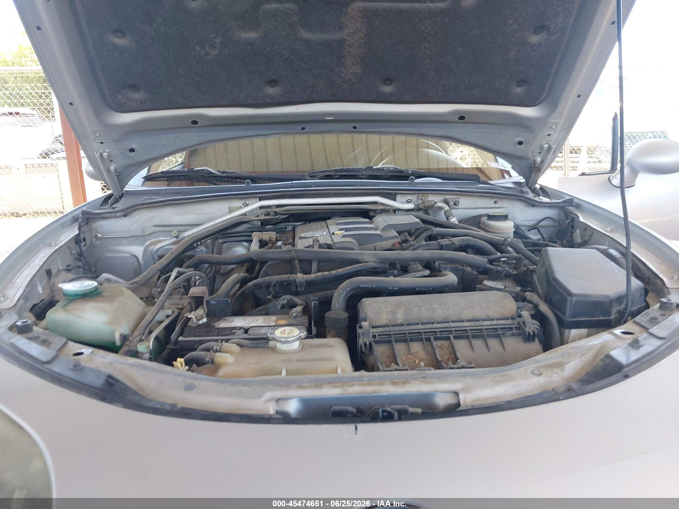 2008 Mazda Mx-5 Grand Touring Silver vin: JM1NC26F080141862