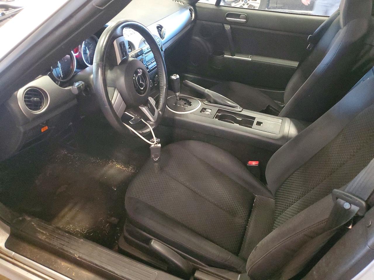 2008 Mazda Mx-5 Miata Silver vin: JM1NC26F080155423