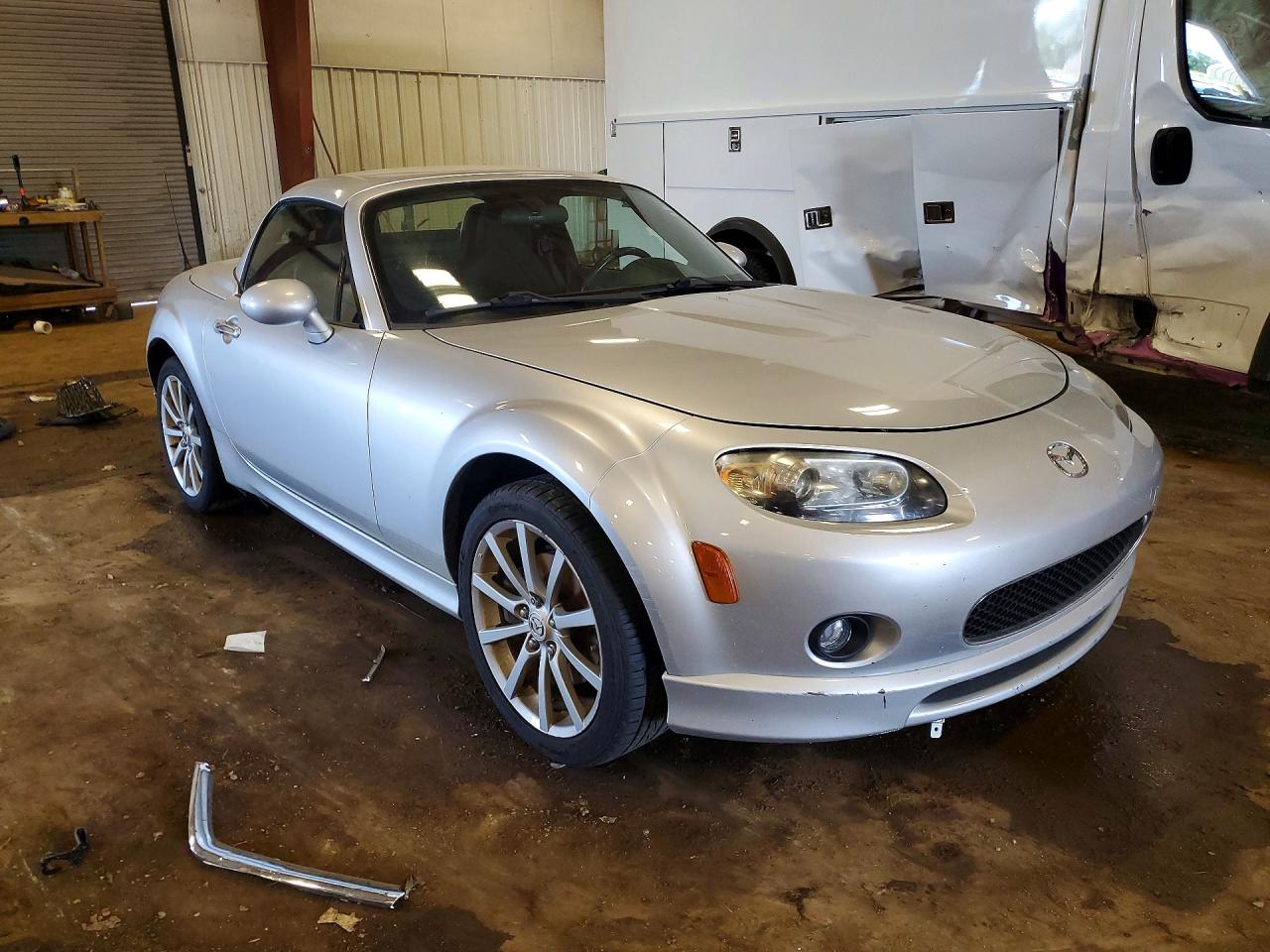 2008 Mazda Mx-5 Miata Silver vin: JM1NC26F080155423