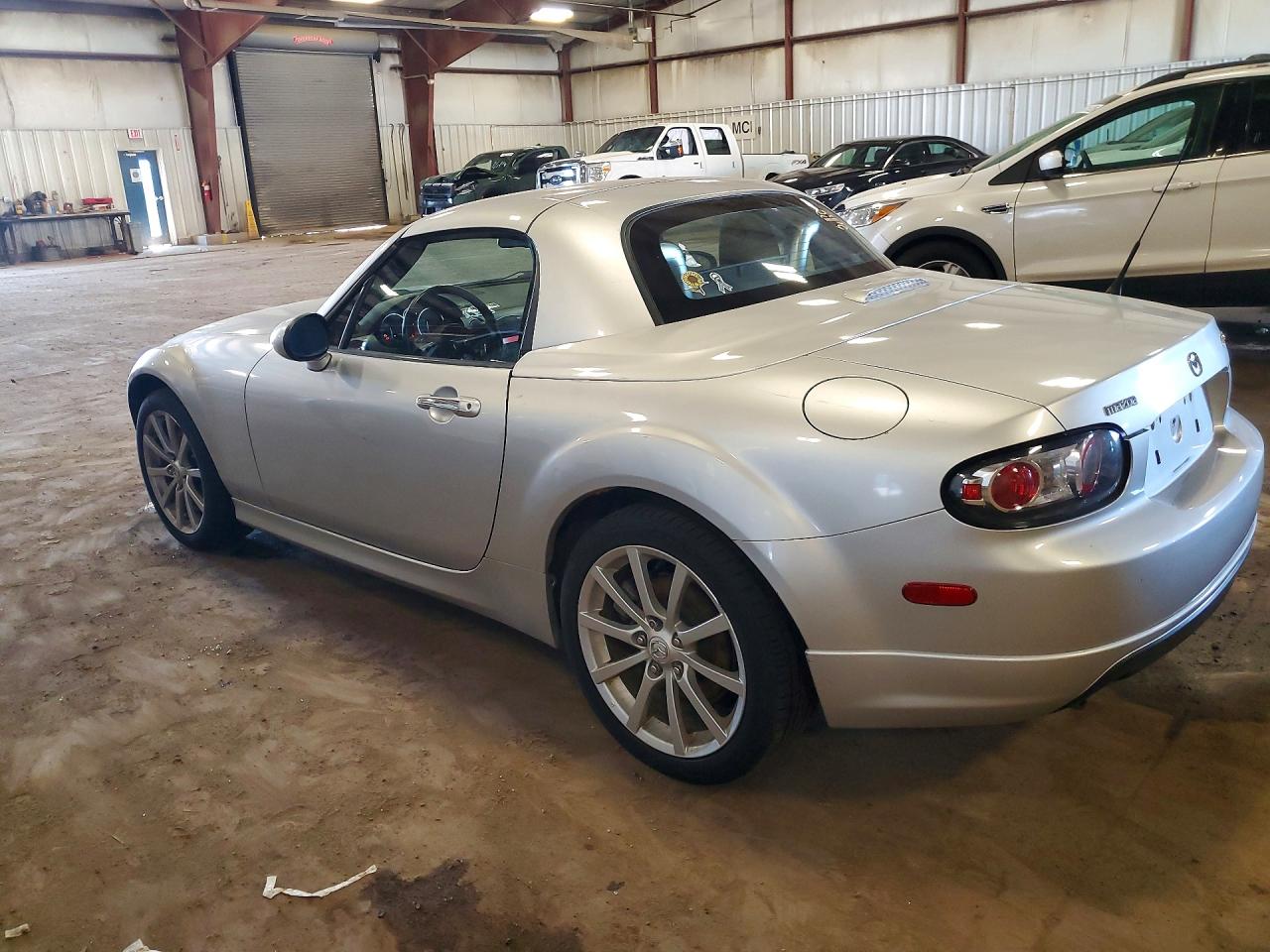2008 Mazda Mx-5 Miata Silver vin: JM1NC26F080155423